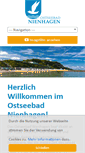Mobile Screenshot of ostseebad-nienhagen.de